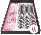 Sztuczne rzęsy i akcesoria - Clavier KĘPKI RZĘS JEDWABNE NATURALNE GĘSTE 11MM - miniaturka - grafika 1