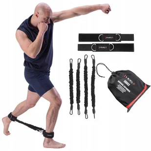 HMS Guma Do Treningu Pracy Nóg Boks Cztery Gumy - Gumy, taśmy, ekspandery - miniaturka - grafika 21