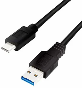 Logilink Kabel USB USB 3.2 Gen1x1 męski USB-A na męski USB-C czarny 0,15 m CU0166 - Kable komputerowe i do monitorów - miniaturka - grafika 2