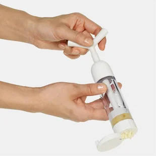 Chef'n Chef'n GARLICMACHINE Wyciskacz do Czosnku z Pojemnikiem 102-474-009 - Wyciskacze praski do czosnku - miniaturka - grafika 4