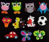 Magnesy - MAGNES MAGNESY NA LODÓWKĘ - miniaturka - grafika 1