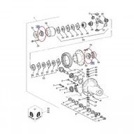 Części i akcesoria do maszyn rolniczych - NEW HOLLAND CASE ŁOŻYSKO 80510887 80510887 - miniaturka - grafika 1