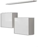 Komody - KOMODA WISZĄCA Z PÓŁKĄ SWITCH SB I BIAŁY POŁYSK 26 WW SW SB1 - miniaturka - grafika 1