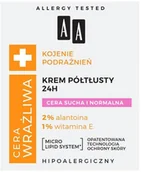 Kremy do twarzy - Oceanic Cera Wrażliwa krem półtłusty do cery suchej i normalnej 24h - bezzapachowy 50ml 108696-uniw - miniaturka - grafika 1