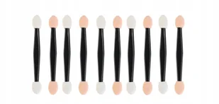 10 x Aplikator pacynka dwustronna pędzel do pyłków - Pędzle do makijażu - miniaturka - grafika 2