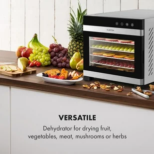 Klarstein GQ7-Flavour Dry - Suszarki do grzybów, owoców i warzyw - miniaturka - grafika 2