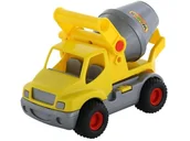 Samochody i pojazdy dla dzieci - POLESIE Poland ConsTruck samochód-betoniarka żółty - miniaturka - grafika 1