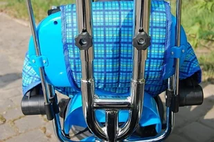 Super-Toys DE LUXE ST-KR-01-AIR-BRĄZOWY - Rowerki trójkołowe - miniaturka - grafika 5