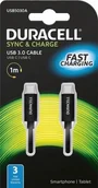 Kable USB - Duracell Duracell Kabel USB typ C USB typ C 1m (USB5030A) - miniaturka - grafika 1