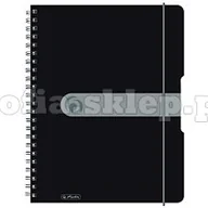 Szkolne artykuły papiernicze - Herlitz Brulion na spirali 80k A4 kratka PP Easy - miniaturka - grafika 1