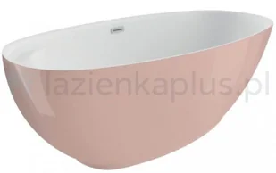 Polimat Wanna wolnostojąca Kiwi różowa 00474 - Wanny - miniaturka - grafika 5