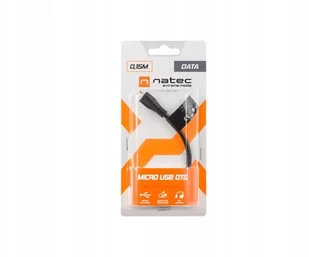 Natec Kabel USB USB MICRO BM-AF USB 2.0 0.15 m NKA-0614 - Kable USB - miniaturka - grafika 5