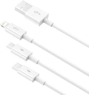 Baseus Kabel 3w1 Usb do micro Lightning Typ C 1.5m - Kable USB - miniaturka - grafika 6