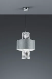 Reality KING Lampa Wisząca Chrom 1-punktowy Nowoczesny Obszar wewnętrzny KING R30481089 - Lampy sufitowe - miniaturka - grafika 2