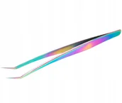 Sztuczne rzęsy i akcesoria - Pęseta Clavier Do Rzęs Zdobień Łukowa Profesjonal - miniaturka - grafika 1