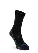 Skarpetki i podkolanówki sportowe - Bridgedale Skarpety damskie HIKE LT MERINO E kolor czarny - miniaturka - grafika 1
