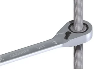 Gedore Przełączalny klucz oczkowo-płaski z grzechotką 7 UR 9 (2297264) 2297264 - Klucze i nasadki - miniaturka - grafika 2