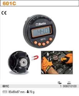 BETA Wskaźnik cyfrowy kąta dokręcania 601C - Inne urządzenia pomiarowe - miniaturka - grafika 3