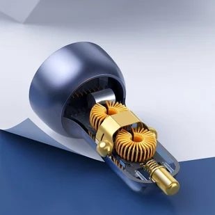 Baseus ładowarka samochodowa USB / USB Typ C 65 W 5 A SCP Quick Charge 4.0+ Power Delivery 3.0 ekran LCD szary (CCKX-C0G) - Ładowarki samochodowe - miniaturka - grafika 38