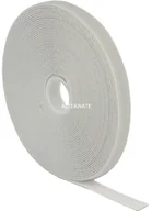 Kanały kablowe - Delock 18277 rzepa Szary 1 szt. - miniaturka - grafika 1