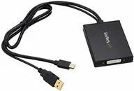 Adaptery i przejściówki - StarTech com com Adapter Mini Displayport do podwójnego złącza DVI - zasilanie USB - podwójne łącze - czarny - konwerter wyświetlacza DVI MDP2DVID2 - miniaturka - grafika 1