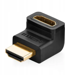 Ugreen Ugreen adapter łącznik kątowy HDMI górny czarny (20110) 20110-ugreen - Adaptery i przejściówki - miniaturka - grafika 3