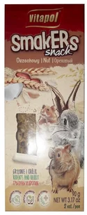 Vitapol Smakers Kolby orzechowe 2szt./opakowanie - Przysmaki dla gryzoni - miniaturka - grafika 4