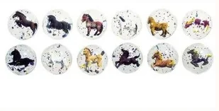 Goki Piłka kauczukowa z konikiem - Zabawki zręcznościowe - miniaturka - grafika 2