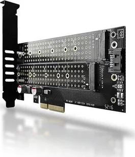 LP Axagon Axagon adapter wewnętrzny PCIe x4 M.2 NVMe M-key + SATA B-key slot PCEM2-D - Tuning komputera - akcesoria - miniaturka - grafika 2