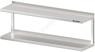 Stalgast półka wisząca podwójna 600x300x390 mm 981833060 - Wyposażenie lokali gastronomicznych Stalgast półka wisząca podwójna 600x300x390 mm 981833060 - Wyposażenie lokali gastronomicznych - miniaturka - grafika 1