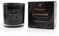 Świece - La Casa de los Aromas LA CASA DE LOS AROMAS LUXURIOUS Świeca zapachowa KWIATY AZJI, 650 g 8428390050306 - miniaturka - grafika 1