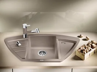 Blanco ZIA 9E KAWOWY 515074 - Zlewozmywaki - miniaturka - grafika 4