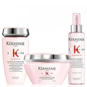 Zestawy kosmetyków damskich - Kerastase Genesis zestaw do włosów grubych lub suchych | szampon wzbogacony, maska, mleczko termiczne 3237 - miniaturka - grafika 1