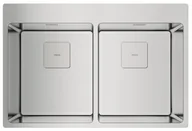 Zlewozmywaki - Teka FORLINEA RS15 2B 740 2 AUTO WST SQ W/OVF 115030011 - miniaturka - grafika 1