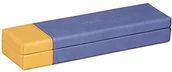 Notesy i bloczki - Rhodia 318878C pojemnik na długopisy (21 x 5,5 x 3 cm, praktyczny i wytrzymały, sztuczna skóra, elegancki, idealny do biura), 1 sztuka, szafir niebieski 318878C - miniaturka - grafika 1