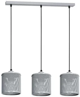 Milagro LAMPA wisząca LOUISE 669 metalowa OPRAWA listwa ZWIS siatki tuby czarne 669 - Lampy sufitowe - miniaturka - grafika 2