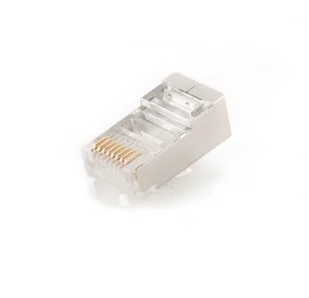 Gembird WTYK RJ45 100 SZTUK) KAT 5E FTP 8P8C PLUG5SP/100 PLUG5SP/100 - Kable miedziane - miniaturka - grafika 6