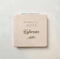 Lusterka do makijażu - Szaron Lusterko kosmetyczne  Wybrana kieszonkowe 371277 371277 - miniaturka - grafika 1