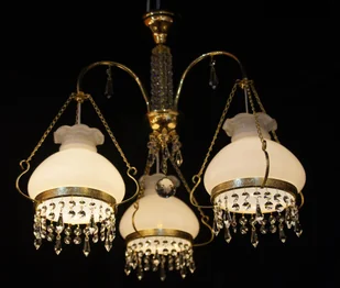 Elita bohemia Żyrandol kryształowy 3-ramienny - Bohemia L 732/3/05 - Lampy sufitowe - miniaturka - grafika 2