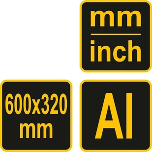 Vorel KĄTOWNIK ALUMINIOWY NASTAWNY L 600 M 18374 - Inne urządzenia pomiarowe - miniaturka - grafika 4