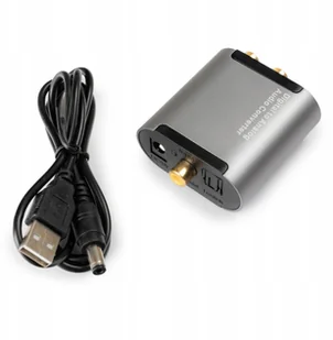 Konwerter Audio Digital na Analog R/l+ jack HDC17 - Przetworniki DAC - miniaturka - grafika 3