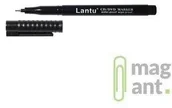 Markery permanentne - Lantu Marker permanentny Lantu cd 0,4 s czarny - miniaturka - grafika 1