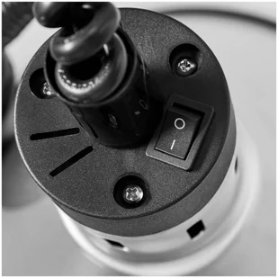 Royal Catering Lampa grzewcza do potraw srebrna 27.5 x 27.5 x 31 cm stal regulowana wysokość RC-SHSFL09 - Inne urządzenia gastronomiczne - miniaturka - grafika 2