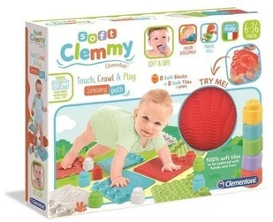 Clementoni Mata edukacyjna Clemmy Ścieżka sensoryczna 17352 - Zabawki sensoryczne - miniaturka - grafika 6