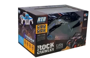 Auto Offroad Zdalnie Sterowane R/C 1:14 Niebieskie 5105 - Zabawki zdalnie sterowane - miniaturka - grafika 7