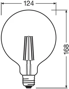 LEDVANCE SMART+ SMART+ WiFi filament E27 5,5W 827 G125 - Żarówki LED - miniaturka - grafika 2