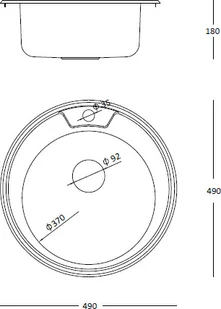 QUADRON CLINT 210 miedziany (HB7104PVDBSC1) HB7104PVDBSC1 - Zlewozmywaki - miniaturka - grafika 8