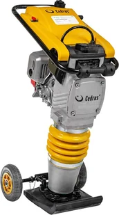 Polska CEDRUS ST01 ZAGĘSZCZARKA SKOKOWA DO GRUNTU UBIJARKA PŁYTOWA SKOCZEK 75kG + KOŁA TRANSPORTOWE - Ubijarki i zagęszczarki - miniaturka - grafika 2