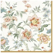 Folia, papier śniadaniowy, serwetki - Nuova R2S Easy life SERWETKI PAPIEROWE Kwiaty Zen 414 zenw - miniaturka - grafika 1