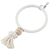 Akcesoria dla ptaków - Nobby 31328 ring bawełniany o o wyglądzie pnia drzewa - miniaturka - grafika 1